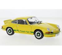 PORSCHE 911 Carrera 2.7 RS - 1972 - yellow / green - WhiteBox 1:24
