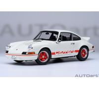 Porsche 911 Carrera 2.7 Rs " The Circuit Wolf " Bianco Rosso Modello 1:18