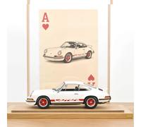 Porsche 911 Carrera RS 2.7 1973 Grand-Prix-White - Red 1:12