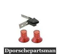 Porsche 911 Finestrino Telaio Collegamento W/ Gomma Guida Pezzi & 2 Rivetti SX