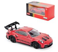 Porsche 911 GT3 RS 1:43 Scale Die-Cast Model Car - Rosso | Dettagliata Collectors Edition Diecast | Prodotto con licenza ufficiale