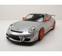 Porsche 911 GT3 RS 2007 Argento Modellino 1:18 Minichamps