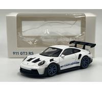 Porsche 911 GT3 RS 2022 bianco e blu 1/43 Norev nuova