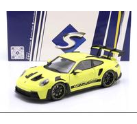 Porsche 911 GT3 RS 2024 Solido Works Neon Lime Solido 1:18 Nuovo Die-cast