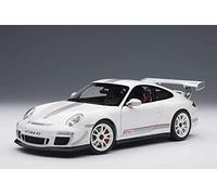 PoRSche 911 GT3 RS 4.0 (997/II), bianco/decor, 2011, modello di automobile, modello prefabbricato, Bburago 1:18 Modello esclusivamente Da Collezione