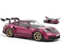 PORSCHE 911 GT3 RS W/WEISSACH PACK 2022 RUBY STAR 1:18