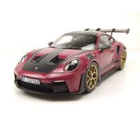Porsche 911 GT3 RS Weissach Pack 2022 Sternrubin Modellino 1:18 Norev