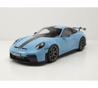 Porsche 911 GT3 Weissach Pack 2025 Modello Auto 1:18 Norev Azzurro
