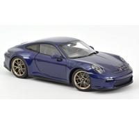 PORSCHE 911 GT3 with Touring Package - 2021 - bluemetallic - Norev 1:18