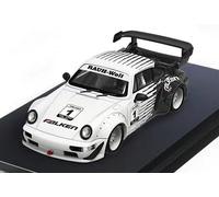 PORSCHE 911 - RWB 964 - FALKEN - black / white - AURORA 1:64