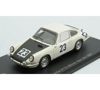 MODELLINO AUTO STATICO SPARK PORSCHE 911S #23 WINNER 24H SPA 1967 GABAN 1:43