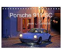 Porsche 911 SC pure Ästhetik (Tischkalender 2026 DIN A5 quer), CALVENDO Monatskalender: Der legendäre deutsche Sportwagen