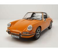 Porsche 911 Targa 1970 Arancione Norev Auto Sportiva 1:18 Die-Cast