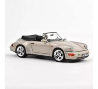 Porsche 911 Turbo Look Cabriolet 1992 Argent 1/18 - 187140 NOREV