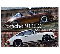 Porsche 911SC - zwei starke Typen (Wandkalender 2026 DIN A4 quer), CALVENDO Monatskalender: Puristisch und elegant zugleich