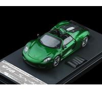 PORSCHE 918 Spyder - Metal Green - Time Micro 1:64