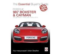 Porsche 987 Boxster & Cayman: 2nd Generation: Model Years 2009 to 2012: 2nd Generation - Model Years 2009 to 2012 Boxster, S, Spyder & Black Editions; Cayman, S, R & Black Editions