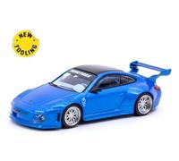 PORSCHE 997 - Old & New - bluemetallic - TARMAC 1:64