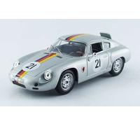 MODELLINO AUTO STATICO BEST PORSCHE ABARTH #21 1000KM PARIGI 1962 LINGUE 1/43
