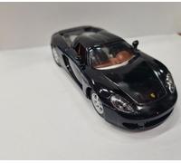 Porsche Carrera Gt Nero Kinsmart Auto Giocattolo Modello 1/36 Scala Modellino