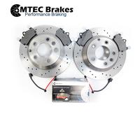 Porsche Cayenne S 4.5 4.8 955/957 02-10 Dischi Freni Posteriori Mtec Pastiglie &