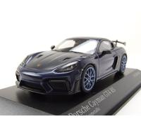 Porsche Cayman GT4 Rs 2021 Blu Scuro Cerchioni Modellino Auto 1:43 Minichamps