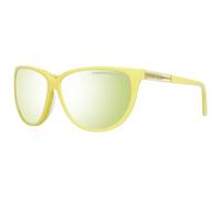 Porsche Design, ,Accessories ,Donna ,Giallo ,ONE SIZE Giallo Farfalla Specchiato Occhiali da Sole Donne