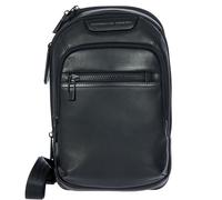 Porsche Design Borsa a tracolla Roadster in pelle 30 cm nero