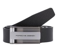 Porsche Design Cintura con gancio in pelle 95 cm nero
