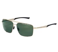 Porsche Design Hooks P'8919 Occhiali Da Sole Uomo Oro Geometrico Verde 63mm