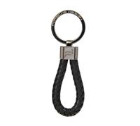 Porsche Design Keyring - Portachiavi in pelle, colore: nero