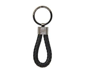Porsche Design Keyring - Portachiavi in pelle, colore: nero