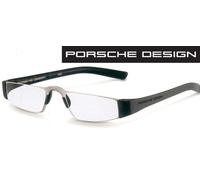 Porsche Design P 8801 A Nero Lettura + 1,0 Nuovo + 1,00 Nahbrille da Un Ottico