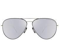 Porsche Design P8508/s Occhiali Da Sole Uomo Nero Pilot Grigio 60mm