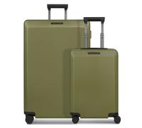 Porsche Design Voyager 4 ruote Set di valigie 2 pezzi con piega di espansione oliva