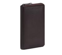 PORSCHE DESIGN Wallet 15 With Zip Dark Brown