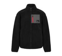 Porsche Motorsport Penske Ufficiale Utilità Sherpa IN Pile Giacca con Zip Nero