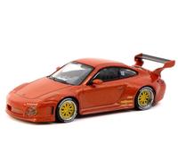 PORSCHE Old & New 997 - redmetallic - TARMAC 1:64