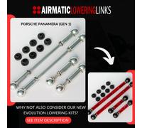 Porsche Panameralowering Kit Biellette 970 (Premium Completamente Regolabile