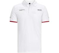 Porsche Polo da uomo Motorsport Team Black con kit Motorsport