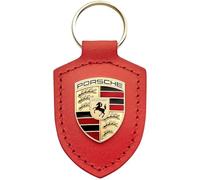 Porsche Portachiavi con stemma arancione lava, "Driven by Dreams", Arancione