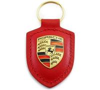 Porsche Portachiavi con stemma - Rosso