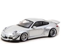 PORSCHE RWB 997 - Abu Dhabi - silver - TARMAC 1:64