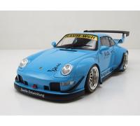 Porsche RWB RAUH-WELT Body Kit Shingen Blu Modellino 1:18 Solido
