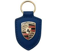 Porsche Stemma Portachiavi Ciondolo Blu 911 Boxster Cayman Panamera Cayenne
