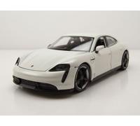 Porsche Taycan Turbo S Bianco Modellino 1:24 Welly