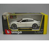 1:24 Burago Porsche Taycan 2019 Gentian Blue BU21098BL Modellino