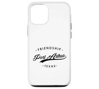 Port Arthur Texas TX State Motto per donne e uomini Custodia per iPhone 12/12 Pro
