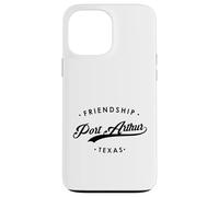 Port Arthur Texas TX State Motto per donne e uomini Custodia per iPhone 13 Pro Max