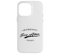 Port Arthur Texas TX State Motto per donne e uomini Custodia per iPhone 14 Pro Max